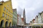 Altstadt in Landshut.