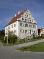 Altes Schulhaus von 1708 in Adelzhausen (29.09.2011)