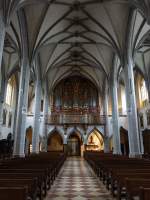Alttting, Orgelempore in der Stiftskirche St.