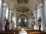 Schnaittenbach, Altre und Kanzel von Johann Michael Doser in der Pfarrkirche St.