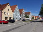 Hohenburg, Giebelhuser am Marktplatz, erbaut im 16.