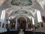 Illschwang, barocker Innenraum der Pfarrkirche St.