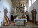 Utzenhofen, Hochaltar in der Pfarrkirche St.