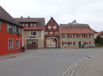 Weiltingen, stliches Tor am Marktplatz, erbaut im 16.