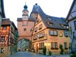 Rothenburg ob der Tauber, Markusturm mit Rderbogen (19.