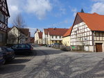 Fachwerkhuser in der Bahnhofstrae in Reckendorf (24.03.2016)