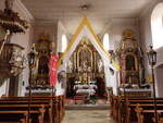 Kirchschletten, barocke Ausstattung in der Pfarrkirche St.