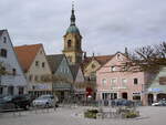 Pegnitz, Huser und Pfarrkirche St.