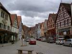 Pottenstein, Fachwerkhuser an der Marktstrae (21.04.2012)