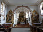 Hollfeld, barocke Ausstattung in der Friedhofskirche St.