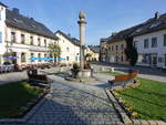 Bischofsgrn, Kriegerdenkmal fr die Gefallenen des Ersten Weltkriegs in der Hauptstrae (20.04.2018)