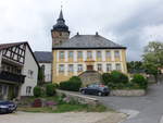 Hohenmirsberg, Pfarrhaus und Pfarrkirche St.