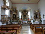 Hohenmirsberg, barocker Innenraum der Pfarrkirche St.