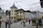 Am Markplatz in Berchtesgaden.