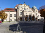 Bad Reichenhall, Knigliches Kurhaus, erbaut von Jakob Littmann von 1899 bis 1900 (10.11.2018)