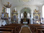 Herzogau, barocke Altre und Kanzel in der St.