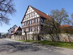 Gauerstadt, altes Pfarrhaus in der Billmuthuser Strae (08.04.2018)