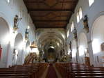 Otzing, neuromanischer Innenraum der Pfarrkirche St.