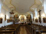 Ottmaring, barocker Innenraum der  Expositurkirche St.