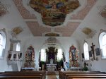 Feldheim, barocker Innenraum der St.