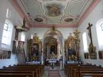 Morsbach, barocker Innenraum der St.