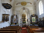 Appertshofen, barocke Ausstattung von Michael Anton Prunthaller von 1737 in der Pfarrkirche Maria Heimsuchung (01.05.2016)