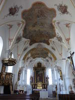 Lengdorf, barocke Ausstattung in der Pfarrkirche St.