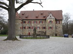 Schloss Kunreuth, erbaut ab 1409 durch die Herren von Egloffstein, schlossartig umgebaut 1558 (27.03.2016)