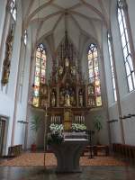 Freyung, Hochaltar in der Maria Himmelfahrt Kirche (24.05.2015)