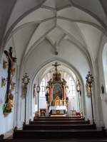 Mittenwald, Hochaltar in der Friedhofskirche St.