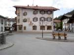 Gasthof Hartal am Dorfplatz von Wallgau im Werdenfelser Land (29.04.2012)