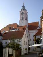 Gnzburg, Frauenkirche, erbaut von 1736 bis 1741 durch D.