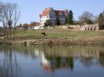 Riedheimisches Schloss in Harthausen, Kreis Gnzburg (26.03.2012)