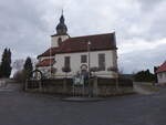 Burgpreppach, evangelische Kirche, Saalbau erbaut 1734 (24.03.2016)