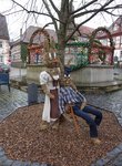 Knigsberg, Osterbrunnen am Marktplatz (25.03.2016)