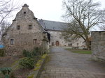 Manau, Renaissance-Bergschloss Bettenburg, erbaut ab 1535 unter Ritter Balthasar Truchse, heute Tagungszentrum (25.03.2016)