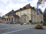 Bad Steben, Staatliches Kurhaus, erbaut 1911 von Eugen Freiherr von Schacky im barockisierendem Jugendstil (14.04.2017)