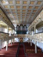 Dbra, Orgelempore in der Evangelisch-lutherische Pfarrkirche St.