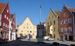 Der Abensberger Stadtplatz (14.02.2017)