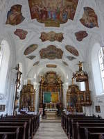 Essing, barocke Ausstattung in der Pfarrkirche Hl.