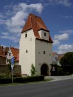 Sulzfeld, Erlacher Tor der Stadtbefestigung (17.06.2012)