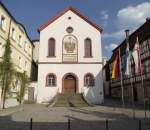 Die ehemalige Markthalle in der Kronacher Altstadt.