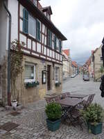 Kronach, Fachwerkhaus am Melchior Otto Platz (15.04.2017)