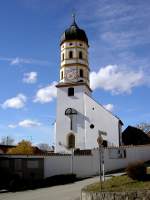 Oberbergen bei Penzing, Pfarrkirche St.