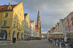 Die Altstadt in Landshut.