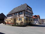 Uetzing, Gasthaus in der Oberlangheimer Strae (07.04.2018)