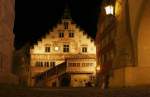 Abendstimmung am Rathaus in Lindau.