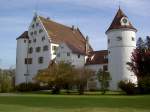 Heimenkirch, Schloss Syrgenstein, erbaut 1496, im Besitz der Familie Waldburg-Zeil,   Kreis Lindau (30.10.2011)