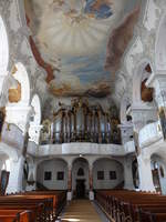 Lindau, Orgel von 1926 auf der Westempore im Münster zu unseren lieben Frau (21.02.2021)