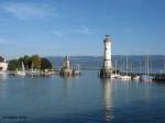 Lindau am Bodensee, Hafen - 10.10.2006  